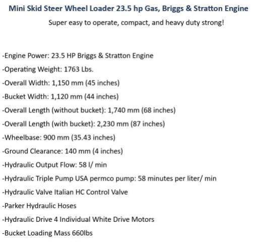 2024 Other 2024 'OTHER Heavy EQUIPMENT' Skid Steer