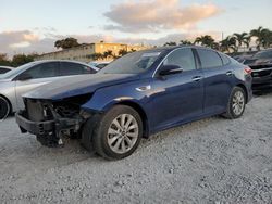 KIA Optima salvage cars for sale: 2016 KIA Optima EX