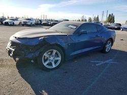 Salvage cars for sale from Copart Rancho Cucamonga, CA: 2021 Chevrolet Camaro LS