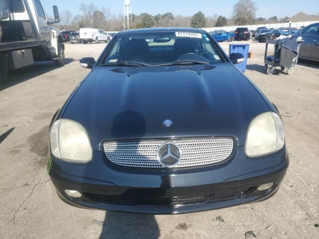 2001 Mercedes-Benz SLK 320