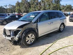 Salvage cars for sale from Copart Ocala, FL: 2015 Honda Odyssey EX