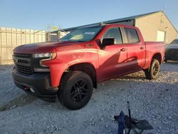 Chevrolet Silverado k1500 lt Trail salvage cars for sale: 2021 Chevrolet Silverado K1500 LT Trail Boss