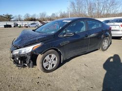 KIA salvage cars for sale: 2017 KIA Forte LX