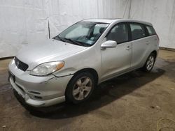 Toyota Corolla salvage cars for sale: 2003 Toyota Corolla Matrix XR