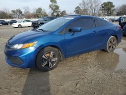 Honda Civic salvage cars for sale: 2014 Honda Civic EX