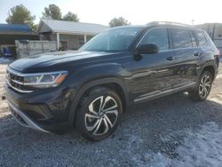 Volkswagen salvage cars for sale: 2021 Volkswagen Atlas SEL Premium