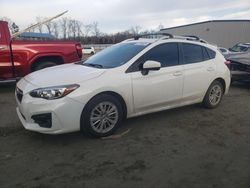 Subaru Impreza salvage cars for sale: 2017 Subaru Impreza Premium Plus