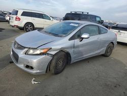 Salvage cars for sale from Copart Martinez, CA: 2012 Honda Civic LX