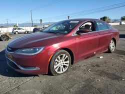 Salvage cars for sale from Copart Colton, CA: 2015 Chrysler 200 Limited