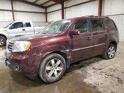 Honda salvage cars for sale: 2014 Honda Pilot Touring