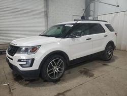 Ford Explorer salvage cars for sale: 2017 Ford Explorer Sport