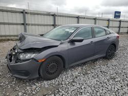 Honda salvage cars for sale: 2017 Honda Civic LX