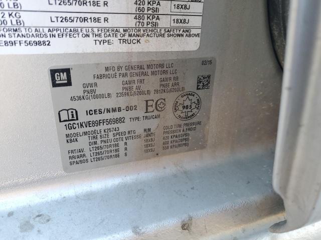 2015 Chevrolet Silverado K2500 Heavy Duty LT