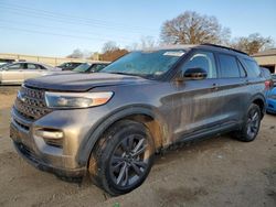 Ford Explorer salvage cars for sale: 2022 Ford Explorer XLT