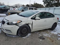 KIA Vehiculos salvage en venta: 2015 KIA Forte LX