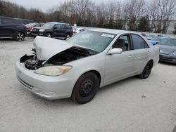 Vehiculos salvage en venta de Copart North Billerica, MA: 2002 Toyota Camry LE