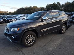 Jeep salvage cars for sale: 2014 Jeep Grand Cherokee Limited