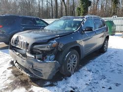 Jeep Grand Cherokee salvage cars for sale: 2021 Jeep Cherokee Latitude LUX