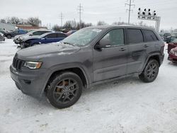 Jeep salvage cars for sale: 2021 Jeep Grand Cherokee Limited