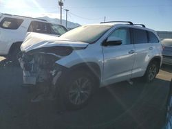 Toyota Highlander salvage cars for sale: 2016 Toyota Highlander LE