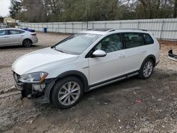 Vehiculos salvage en venta de Copart Knightdale, NC: 2017 Volkswagen Golf Alltrack S