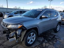 Jeep Compass salvage cars for sale: 2017 Jeep Compass Latitude