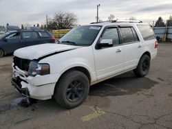 Ford Expedition salvage cars for sale: 2012 Ford Expedition Limited