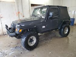 Jeep salvage cars for sale: 2006 Jeep Wrangler / TJ Rubicon