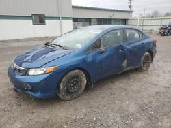 2012 Honda Civic LX en venta en Leroy, NY