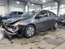 Salvage cars for sale from Copart Ham Lake, MN: 2017 Toyota Prius
