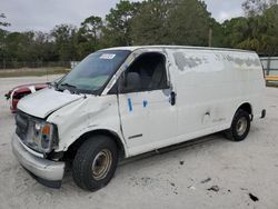 Chevrolet Express salvage cars for sale: 2000 Chevrolet Express G1500