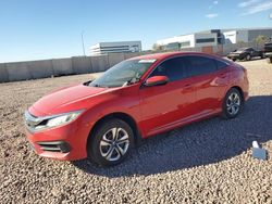 Honda Civic salvage cars for sale: 2016 Honda Civic LX