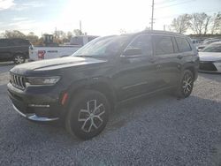 Jeep salvage cars for sale: 2024 Jeep Grand Cherokee L Limited