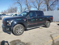 Ford f-150 salvage cars for sale: 2017 Ford F150 Supercrew