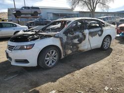 Chevrolet Impala salvage cars for sale: 2018 Chevrolet Impala LT