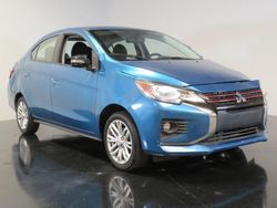 Mitsubishi salvage cars for sale: 2021 Mitsubishi Mirage G4 SE