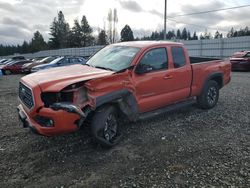 Toyota Tacoma salvage cars for sale: 2018 Toyota Tacoma Access Cab