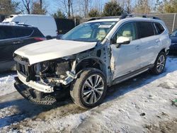 Subaru salvage cars for sale: 2021 Subaru Ascent Limited