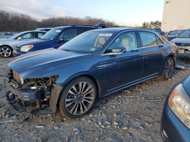 2018 Lincoln Continental Select