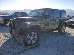 Jeep Wrangler salvage cars for sale: 2015 Jeep Wrangler Unlimited Sahara