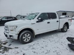 Ford salvage cars for sale: 2015 Ford F150 Supercrew