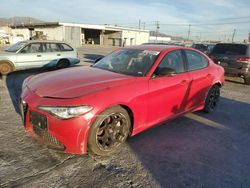 Alfa Romeo salvage cars for sale: 2021 Alfa Romeo Giulia Sport