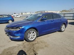 Chrysler 200 salvage cars for sale: 2015 Chrysler 200 Limited