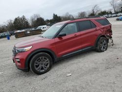 Ford Explorer salvage cars for sale: 2022 Ford Explorer XLT