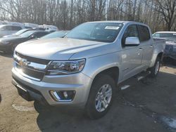 Chevrolet salvage cars for sale: 2017 Chevrolet Colorado LT