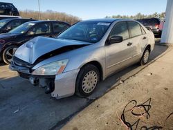 Honda Accord salvage cars for sale: 2006 Honda Accord Value