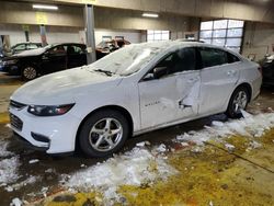 Chevrolet Malibu salvage cars for sale: 2017 Chevrolet Malibu LS