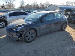 Vehiculos salvage en venta de Copart Wichita, KS: 2022 Tesla Model 3