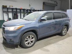 2015 Toyota Highlander XLE en venta en Candia, NH