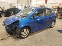 Honda salvage cars for sale: 2008 Honda FIT Sport